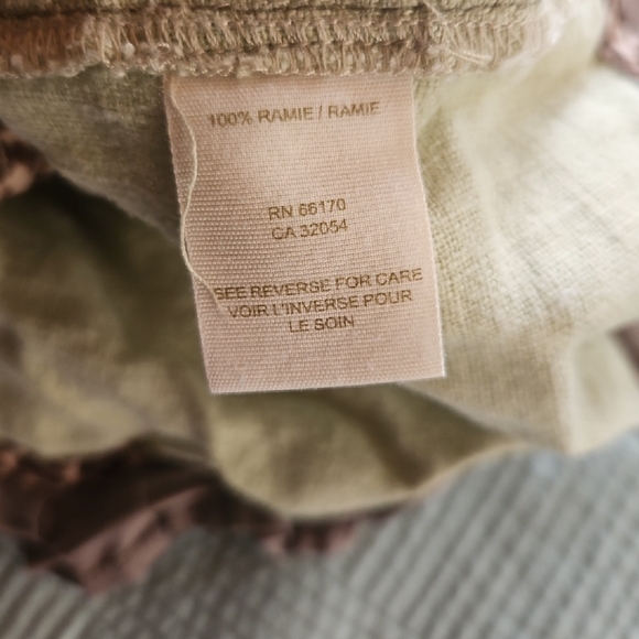 Tan Ruffled Skirt - Picture 3 of 6